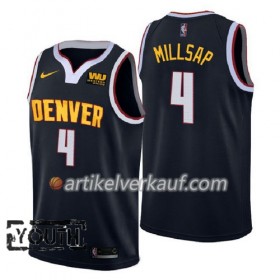NBA Denver Nuggets Trikot Paul Millsap 4 2018-2019 Nike Navy Swingman - Kinder